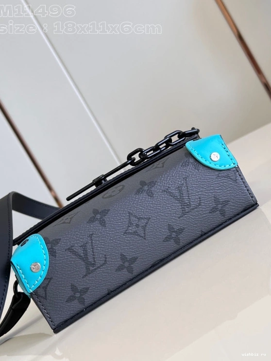 WIS LOUIS Wearable VUITTON Steamer Wallet-18*11*6.5CM 0807
